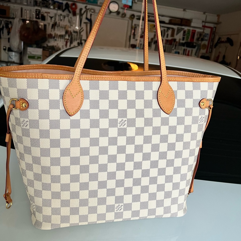 Louis Vuitton Neverfull MM Damier Azur